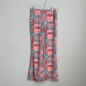 Billabong Pink and Teal Patterned Kids Casual Bottoms